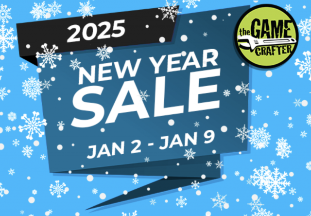 The Game Crafter - Board Game Sale - 2025 New Year Sale